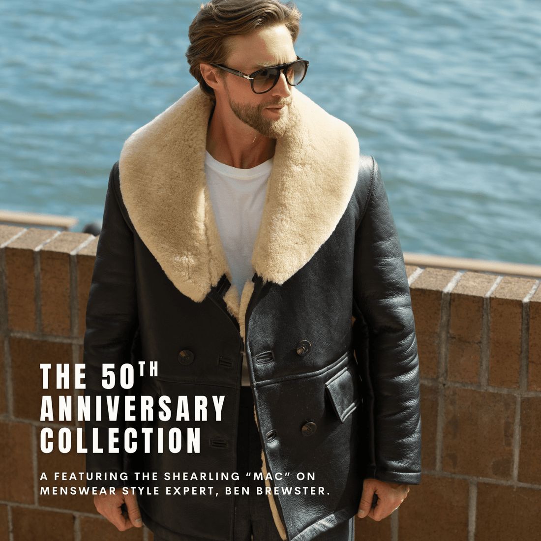 A rugged, cold-weather classic reimagined in premium shearling for our 50th Anniversary Collection. - Cockpit USA