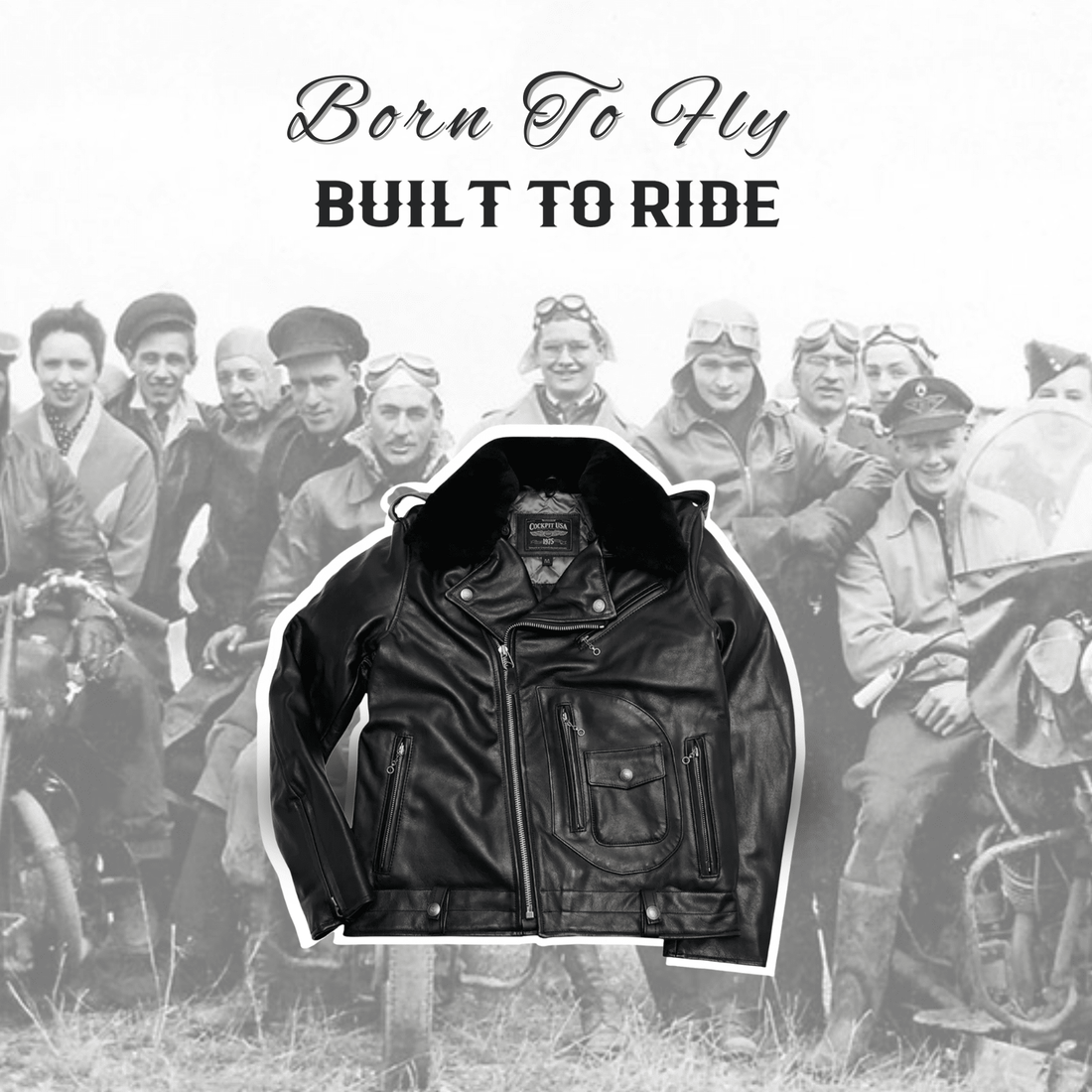 Born to fly. Built to Ride. - Cockpit USA