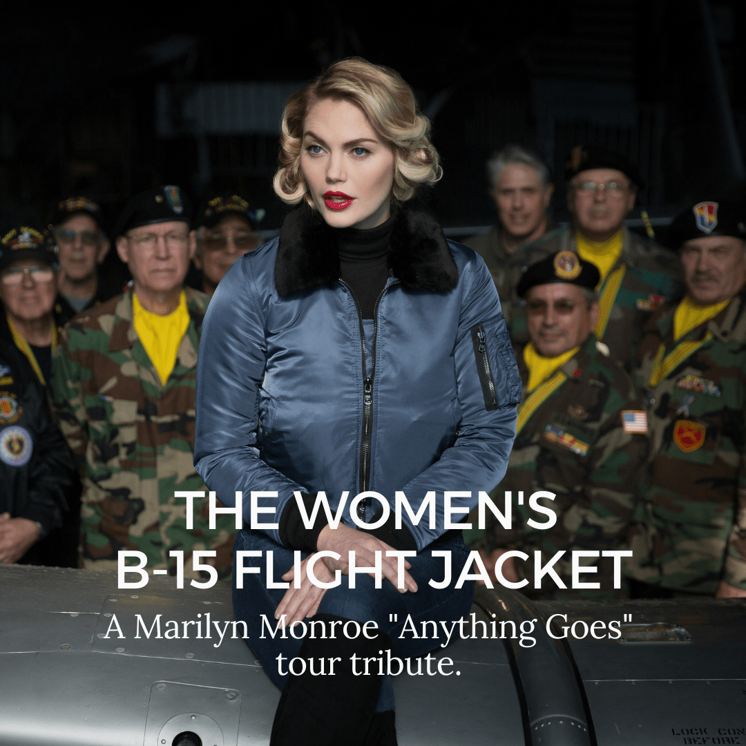 Marilyn Monroe "Anything Goes" Tribute Jacket - Cockpit USA