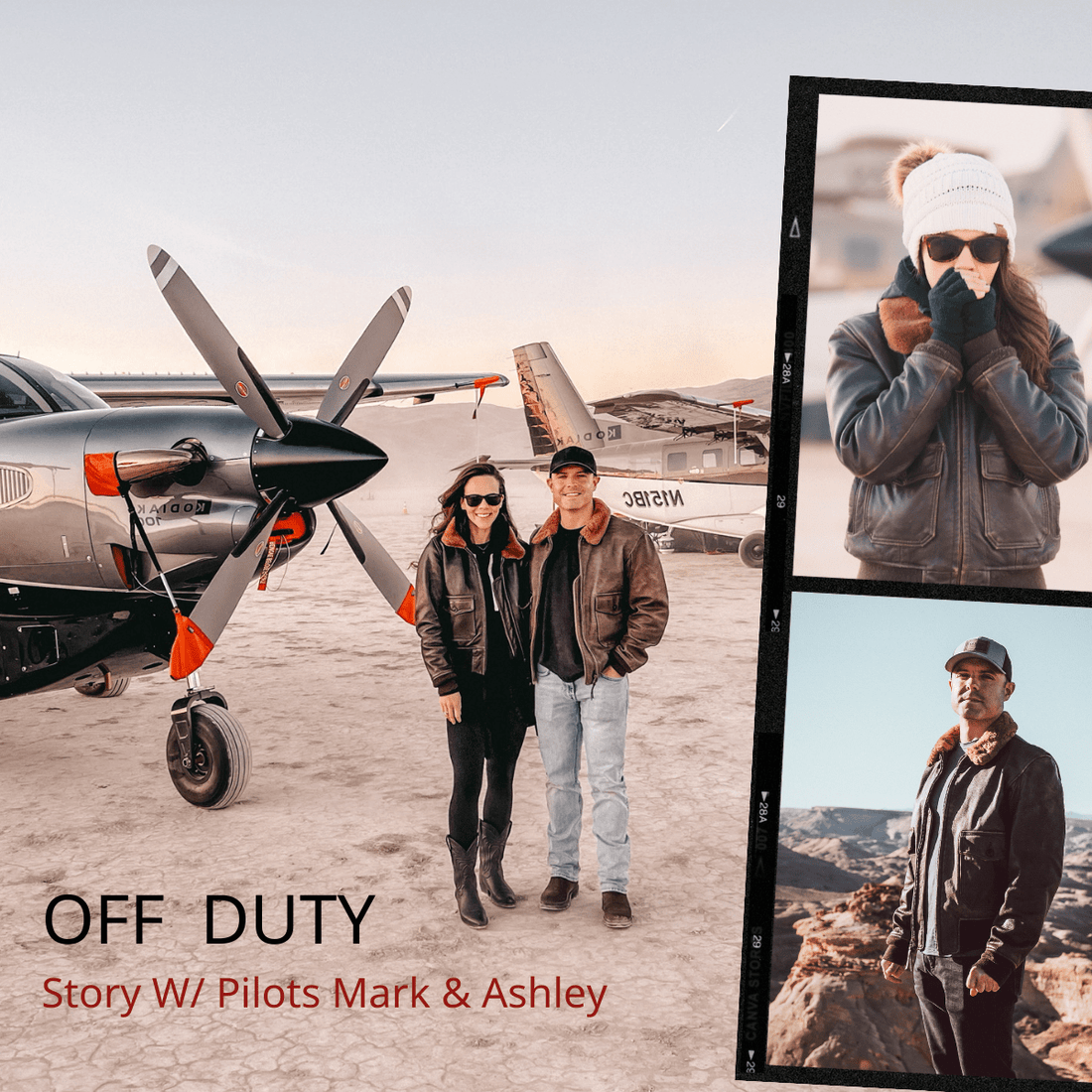 OFF DUTY : With Pilots Mark & Ashley Brown - Cockpit USA