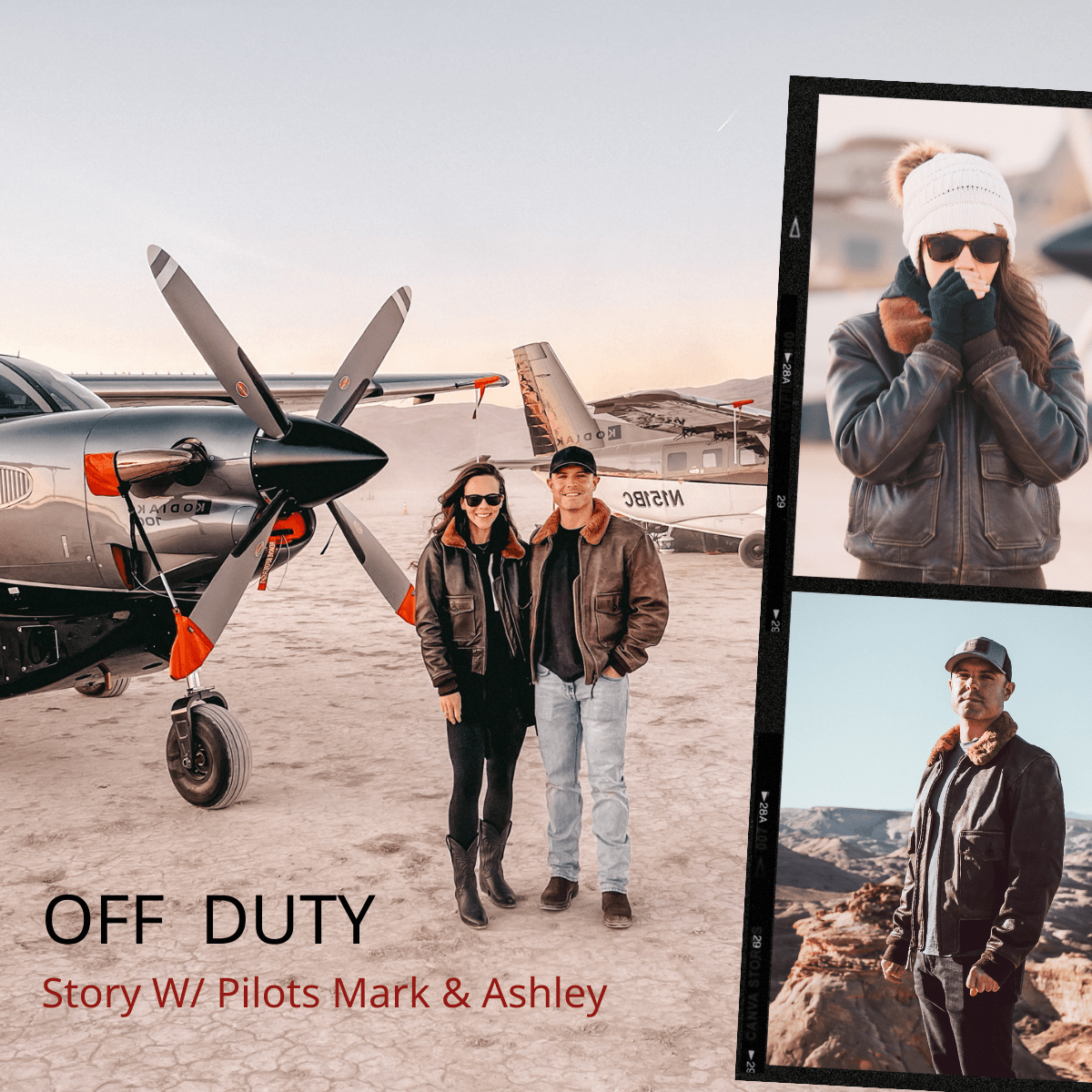 OFF DUTY : With Pilots Mark & Ashley Brown - Cockpit USA