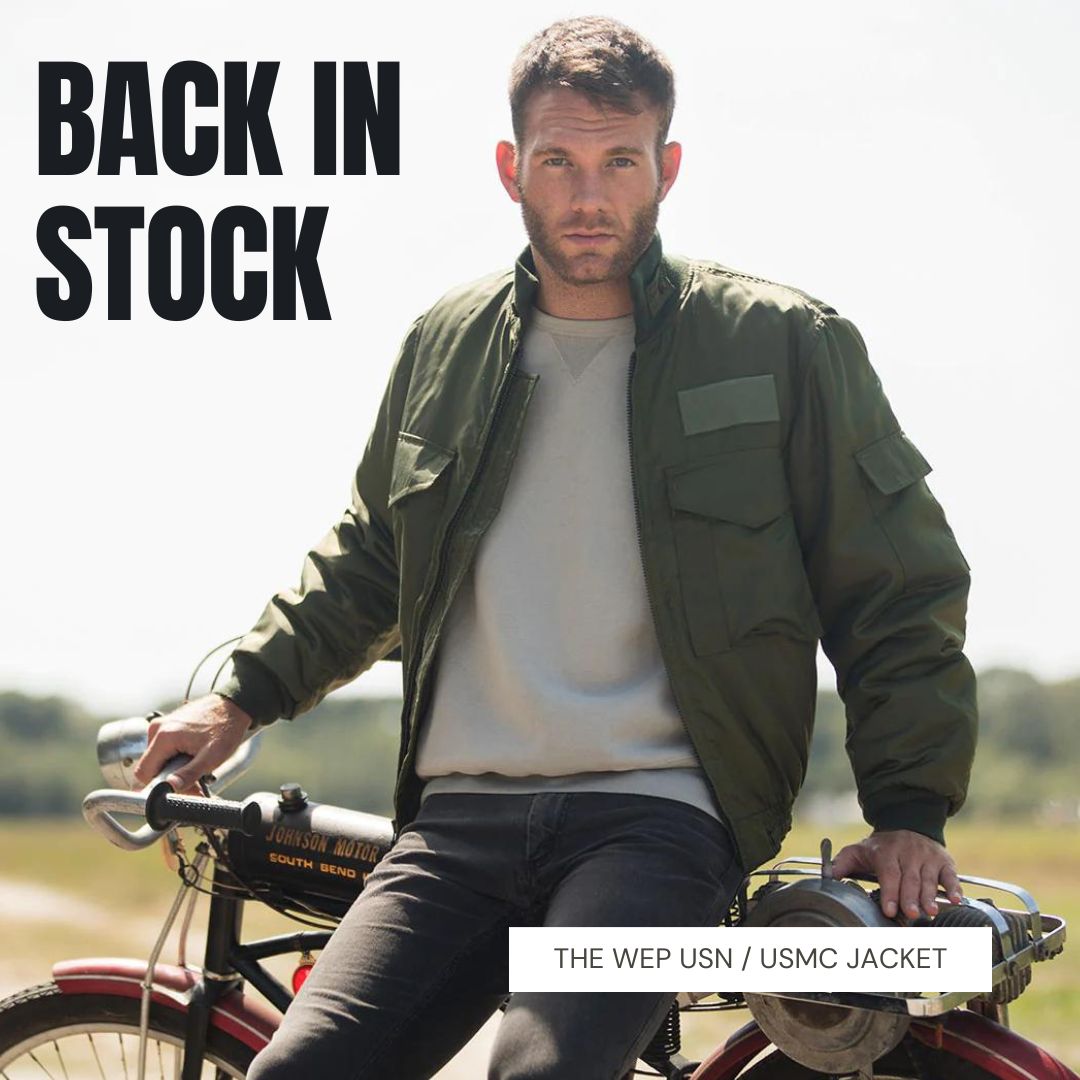 Restock Alert: The WEP USN/USMC Jacket is back! - Cockpit USA