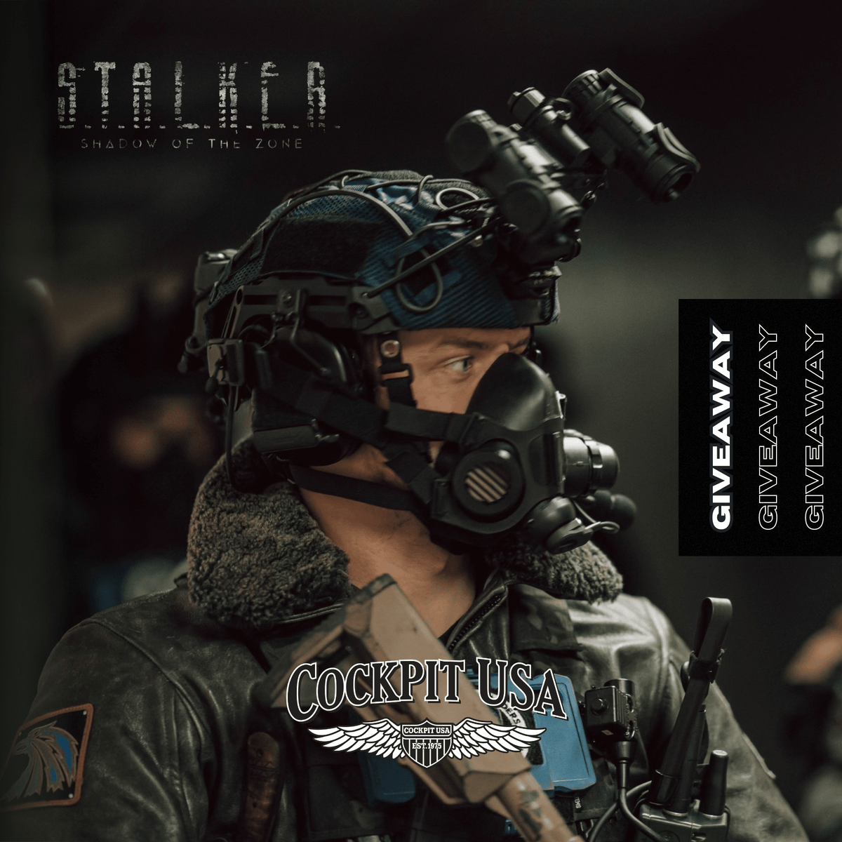 Shadow G-1 Jacket Giveaway - Signed by the cast of S.T.A.L.K.E.R. SHADOW OF THE ZONE - Cockpit USA