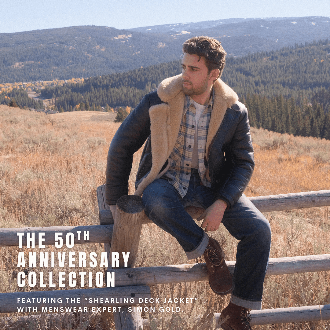 The 50th Anniversary Collection: Featuring the Shearling Deck Jacket - Cockpit USA