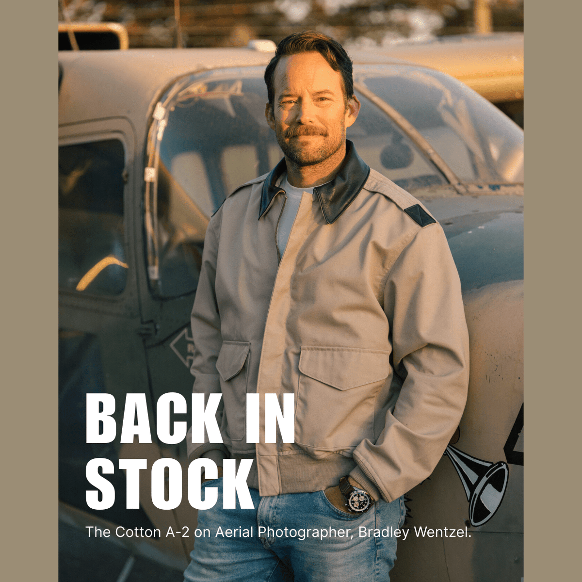 The Cockpit USA Cotton A-2 Flight Jacket is finally back! - Cockpit USA