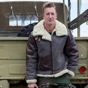 100 Mission™ B-3 Bomber Jacket Z21A013 - Cockpit USA Men