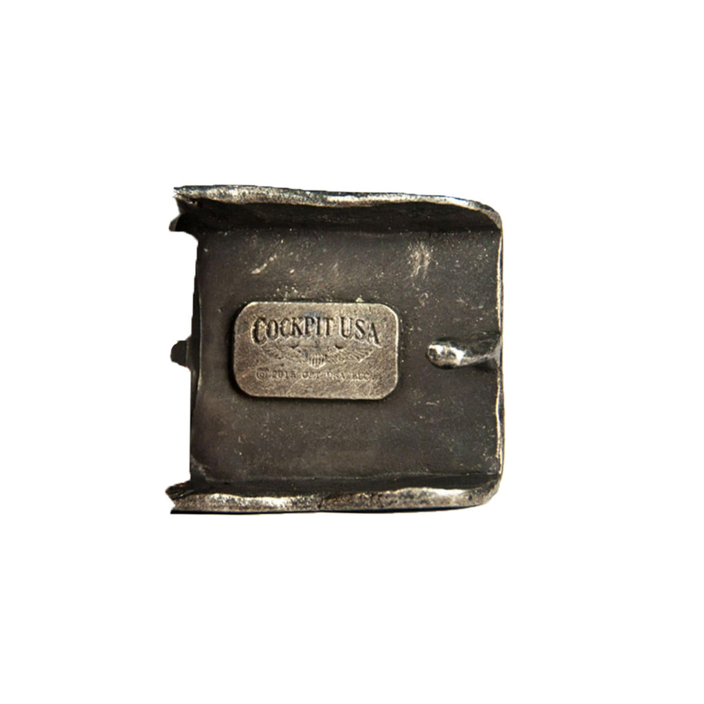 Silver Tone RAF Belt Buckle Z99U002