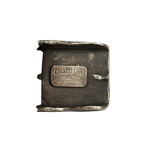 Silver Tone RAF Belt Buckle Z99U002
