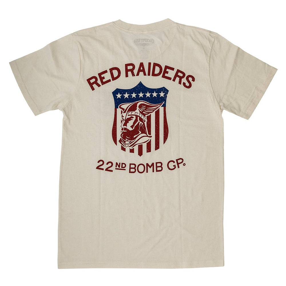 22nd Bombardment Group “Red Raiders™” Tee - Z12B002D - Cockpit USA Apparel & Accessories