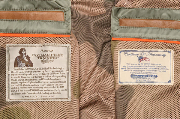 M-86© Nylon Flight Bomber Jacket Z24R006