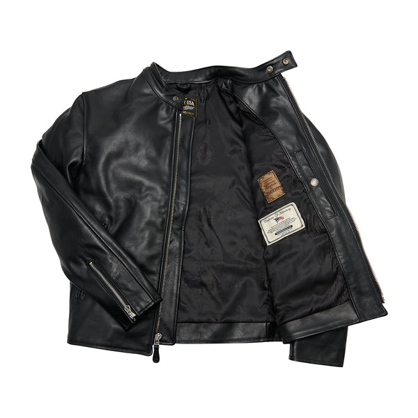 CP Racer Jacket in Black Horsehide Z21V103H