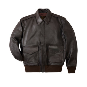 U.S.A.F. 21st. Century A-2 Jacket Z21V41 in Brown