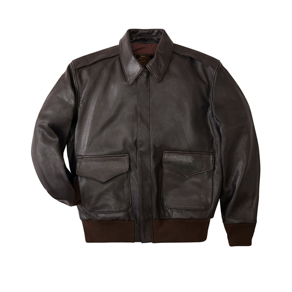 U.S.A.F. 21st. Century A-2 Jacket Z21V41 in Brown