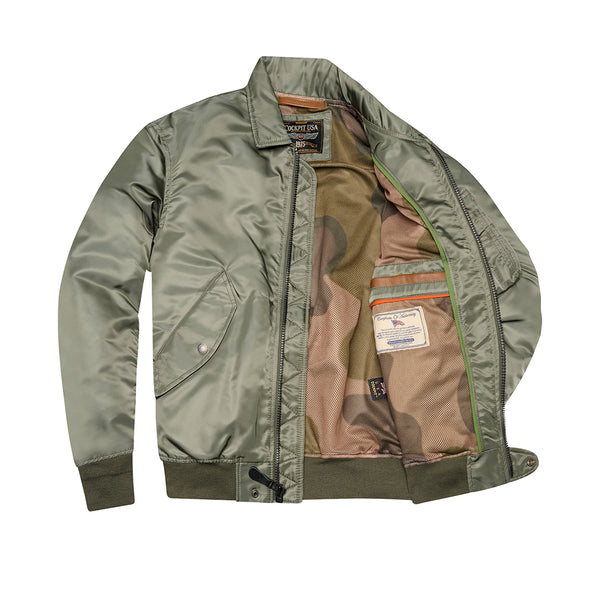 M-86© Nylon Flight Bomber Jacket Z24R006