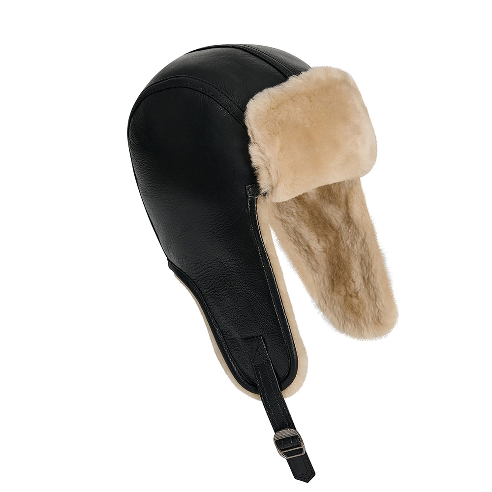 Shearling Aviator Cap Z99F134