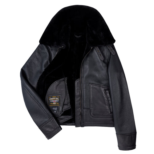 Bailey Cropped Sheepskin Jacket W71C100
