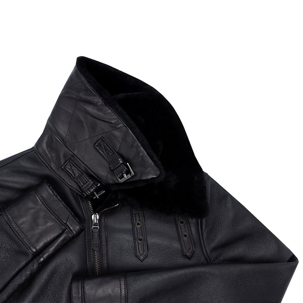 Bailey Cropped Sheepskin Jacket W71C100