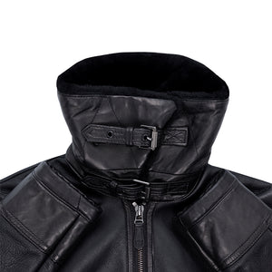 Bailey Cropped Sheepskin Jacket W71C100