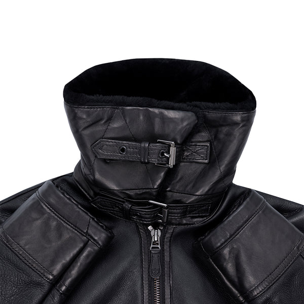 Bailey Cropped Sheepskin Jacket W71C100