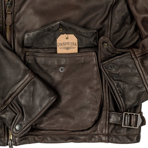 Division Commander’s Leather Tanker Jacket Z21U020
