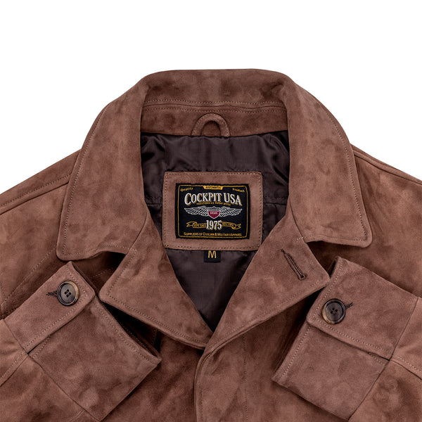 "T.R. Suede Jacket" Z21X004