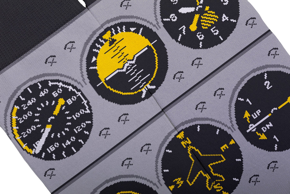 "Aircraft Instruments" Socks Z99H110 - Cockpit USA Accessories