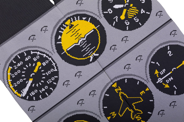 "Aircraft Instruments" Socks Z99H110 - Cockpit USA Accessories
