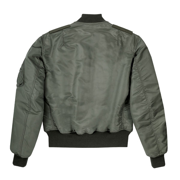 Airstrike MA-1 Nylon Flight Jacket w/ Patches Z24J011 - Cockpit USA