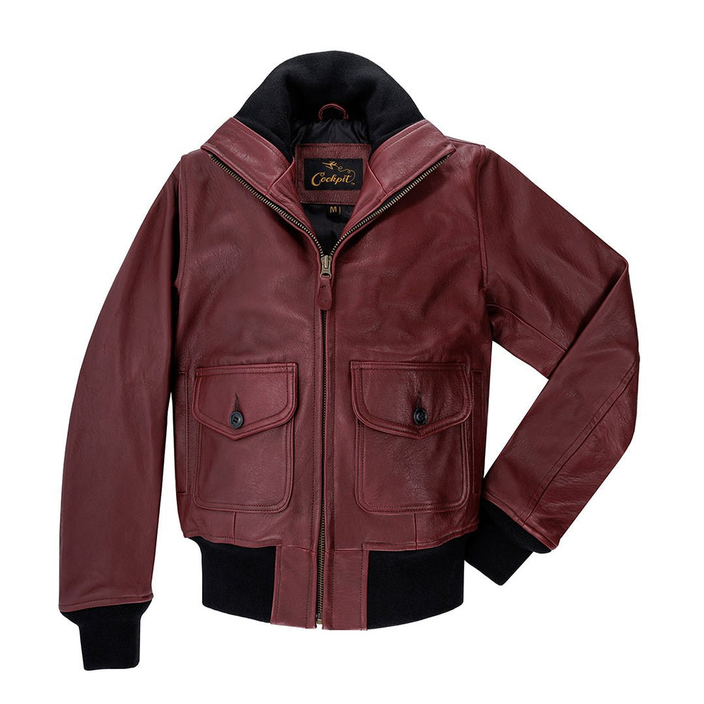 Amelia Jacket in Burgundy W21L001 - Cockpit USA Apparel & Accessories