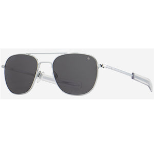 American Optical Original Pilot Sunglasses (polarized)- SILVER Z99D109 - Cockpit USA Accessories