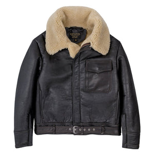 B-2 Sheepskin Jacket Z21C106 - Cockpit USA