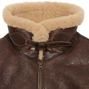 B-6 Shearling Bomber Jacket Z21U028 - Cockpit USA Men