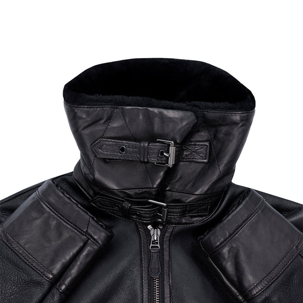 Bailey Cropped Sheepskin Jacket W71C100 - Cockpit USA Women