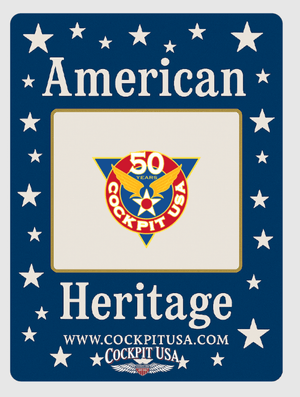 Cockpit USA 50th Anniversary Pin Z99G019 - Cockpit USA Accessories