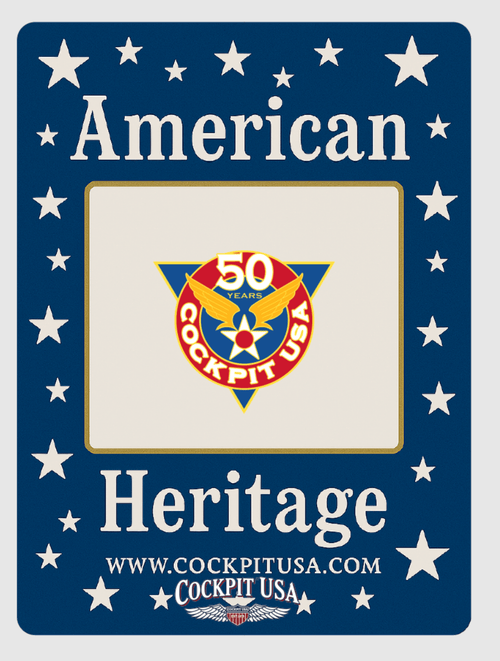 Cockpit USA 50th Anniversary Pin Z99G019 - Cockpit USA Accessories