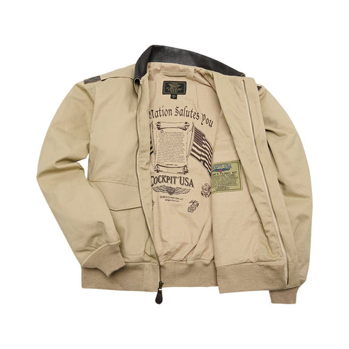Cotton A-2 Flight Jacket Z29S79 - Cockpit USA Men