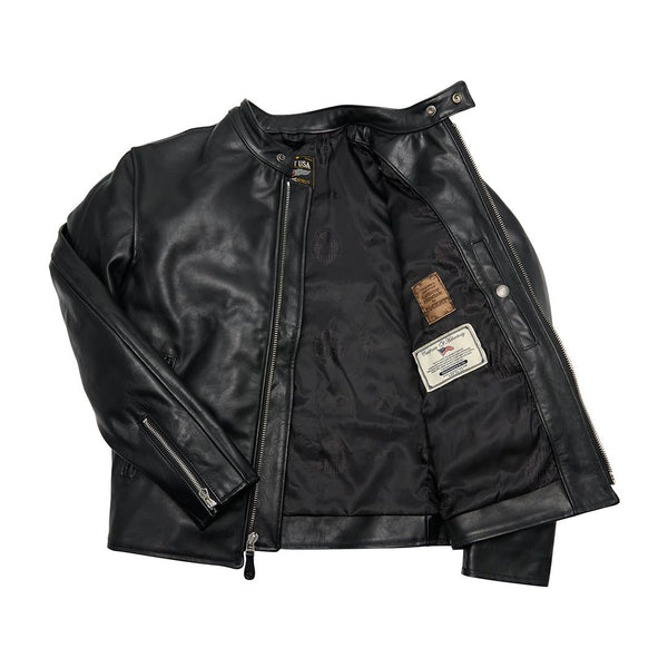 CP Racer Jacket in Black Horsehide Z21V103H - Cockpit USA Apparel & Accessories