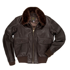 G-1 Flight Jacket with Removable Collar LONG/TALL Z2108ML - Cockpit USA Men