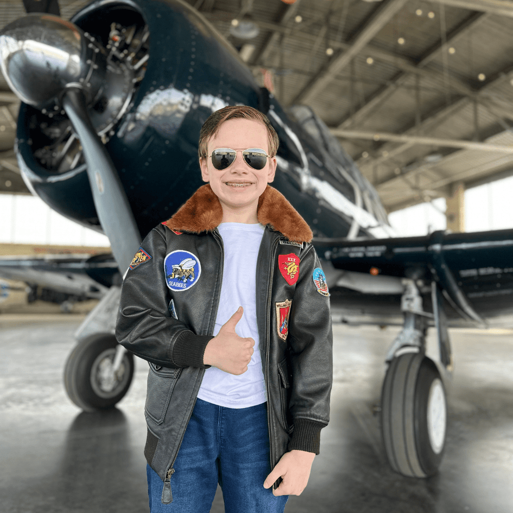 Kid's Top Gun G-1 Jacket K202136I - Cockpit USA Kids