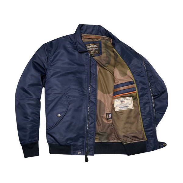 M-86© Nylon Flight Bomber Jacket Z24R006 - Cockpit USA Men