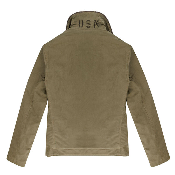 N1 Bedford Cord Navy Jacket in Sage Z26X031 - Cockpit USA Men