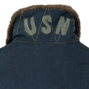 N1 Bedford Cord Navy Jacket Z26X031 - Cockpit USA Men