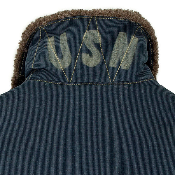 N1 Bedford Cord Navy Jacket Z26X031 - Cockpit USA Men
