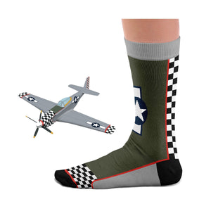 "P51 - Mustang" Socks Z99H103 - Cockpit USA Accessories