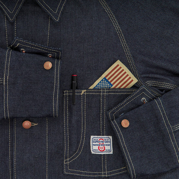 Pay Day Denim Work-Man's Coat Z26D103 - Cockpit USA