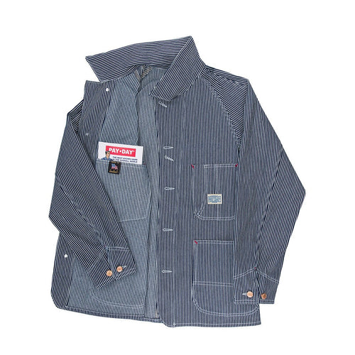 Pay Day Railroad Pinstripe Work-Man's Jacket Z26D108 - Cockpit USA