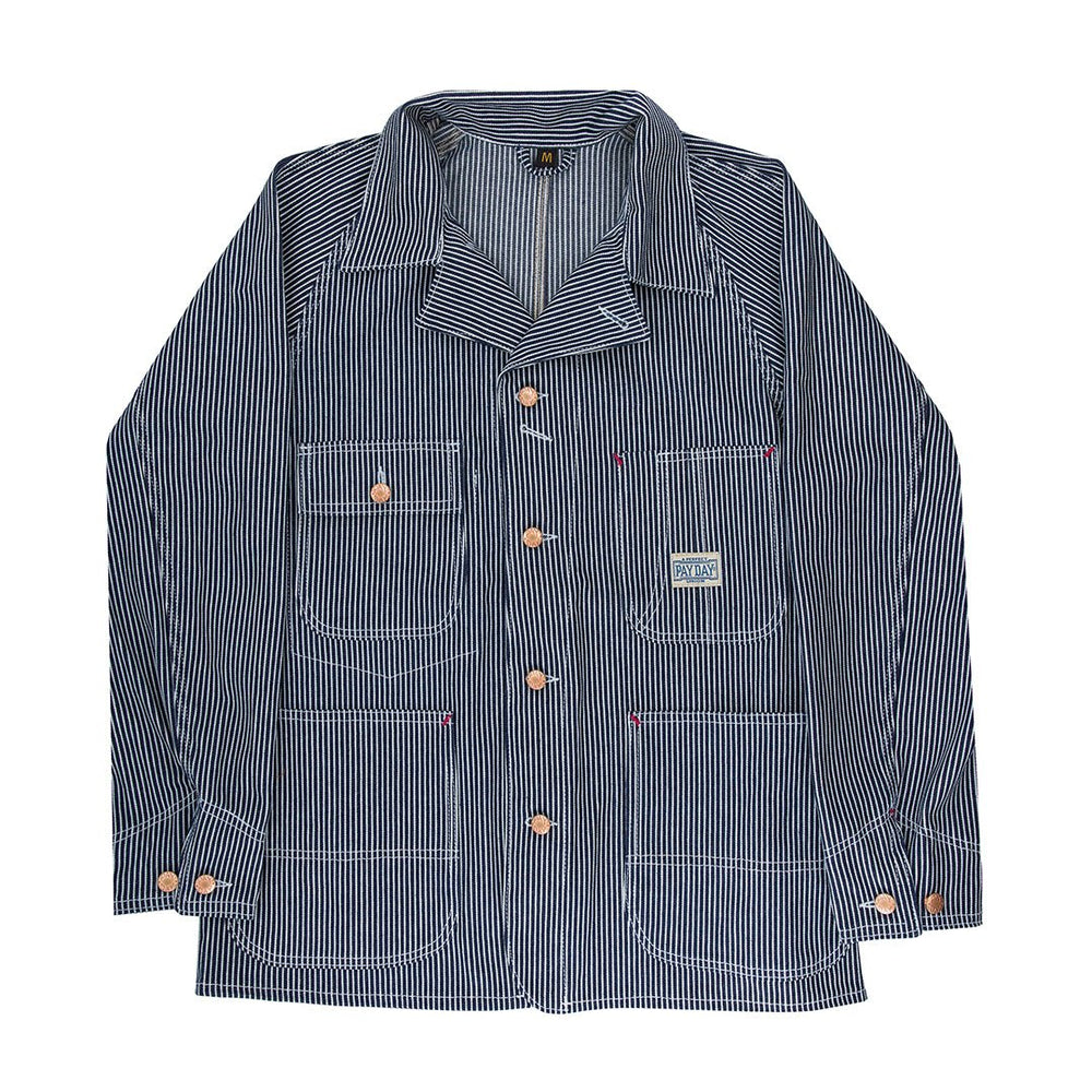 Pay Day Railroad Pinstripe Work-Man's Jacket Z26D108 - Cockpit USA