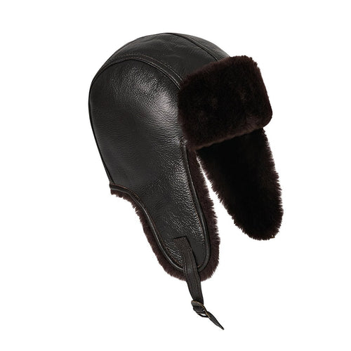 Shearling Aviator Cap Z99F134 - Cockpit USA Accessories
