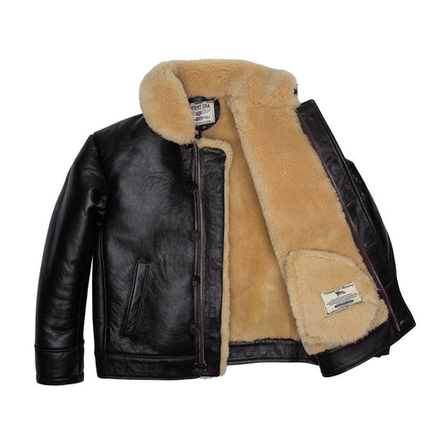Shearling Deck Jacket Z21F102 - Cockpit USA Apparel & Accessories