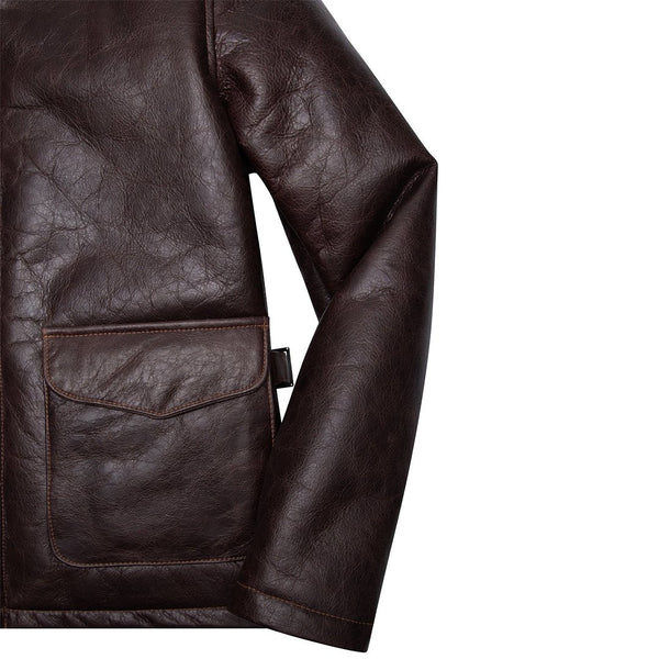 Sheepskin "Oil Rigger"© Jacket Z21F009 - Cockpit USA Apparel & Accessories